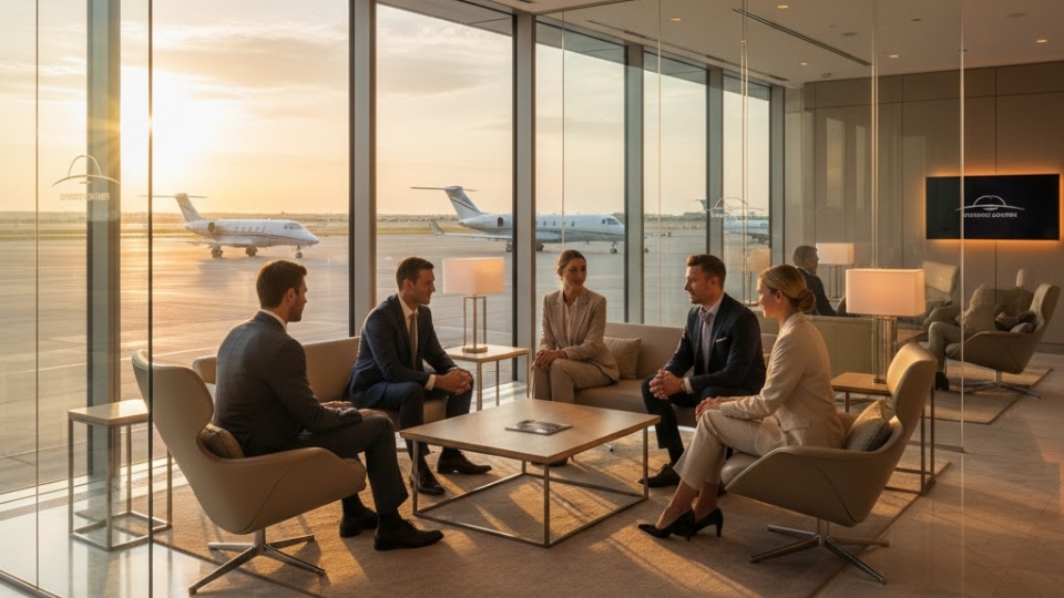 group of company members organizaning a travel with Sports Exclusive Travels
